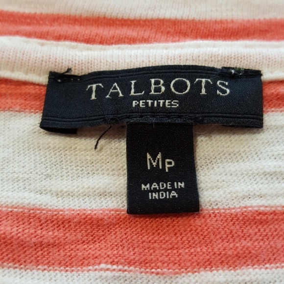 Talbots Embellished Top/Shirt. Size Med. Petite. - Picture 7 of 8